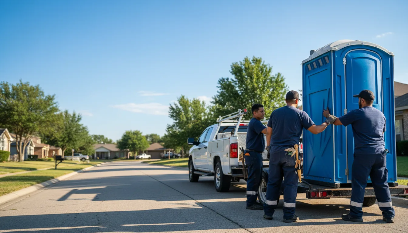 Portable Toilet Rental in Collegeport, TX near me
